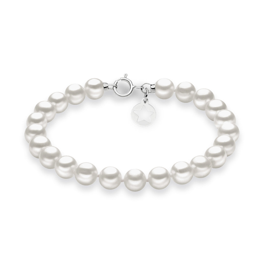 Comete Acquadolce Perlenstrang-Armband in Gold BRQ110AM