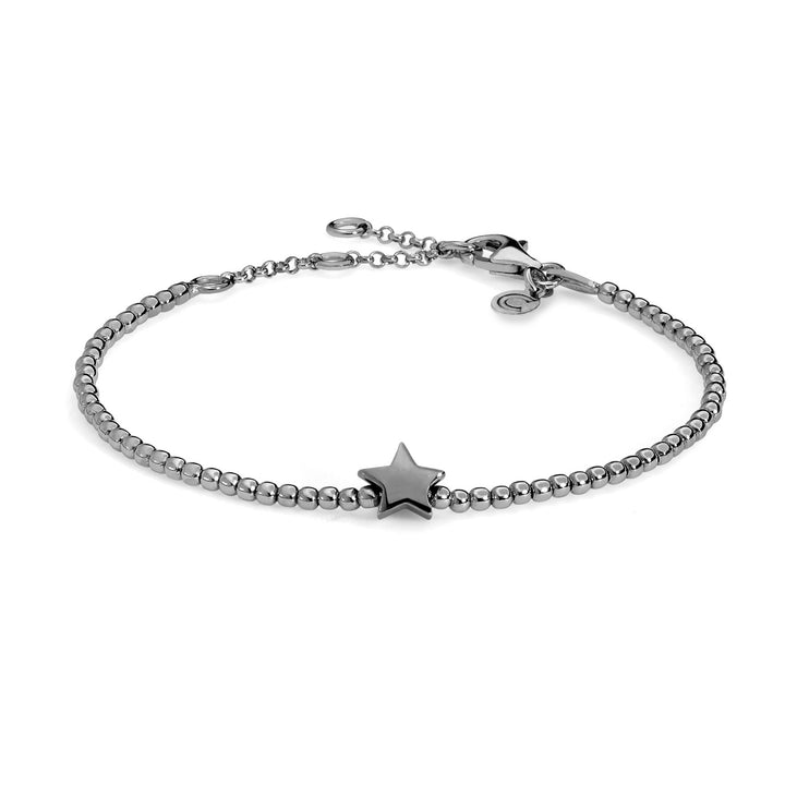 Comete Bracciale Stella in Argento brunito BRA154