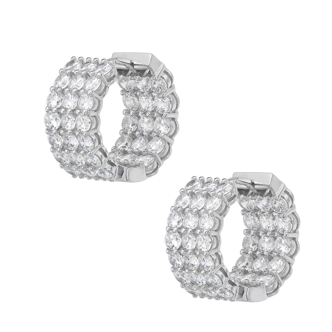 Comete Orecchini in Argento 925‰ e Zirconi ORA200