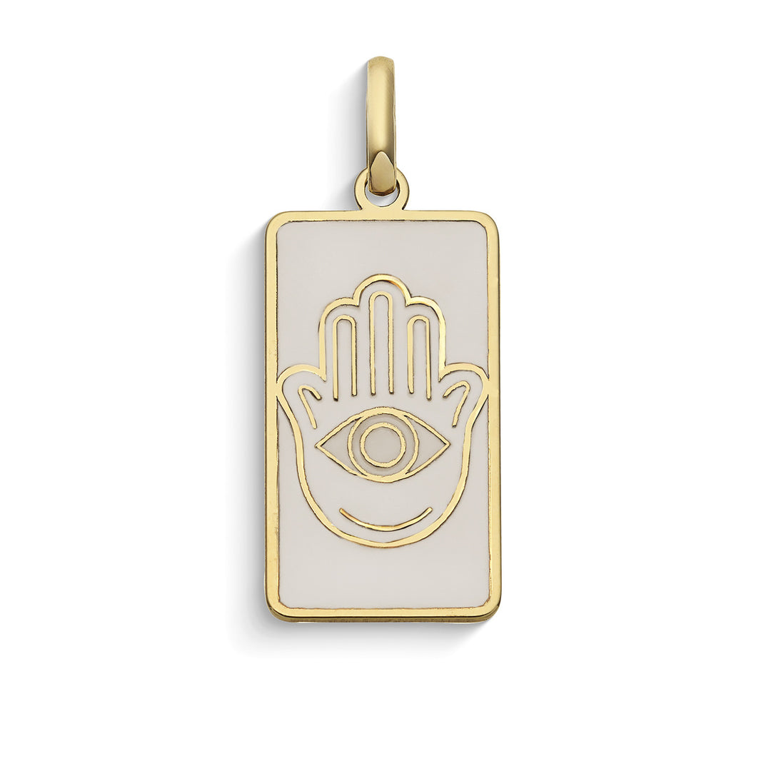 Comete Protection Pendel i 375‰ gult guld KCOB028