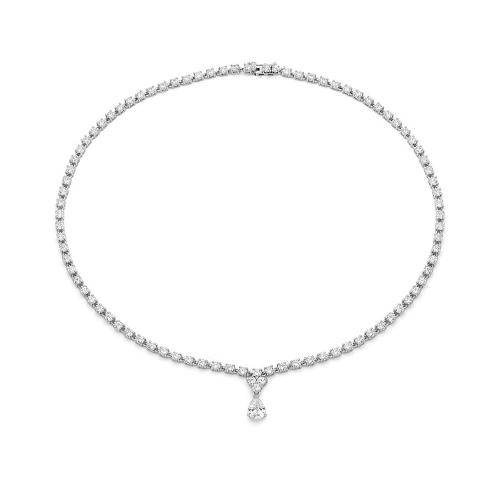 Comete Girocollo in Argento 925‰ e Zirconi bianchi GLA265