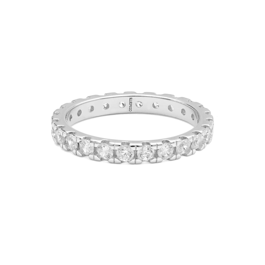 Comete Anello in Argento e zirconi bianchi UAN122S
