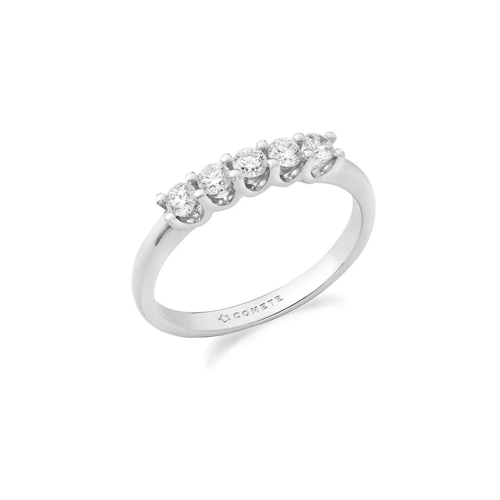 Comete Ring i 750‰ guld og diamanter ANB2730