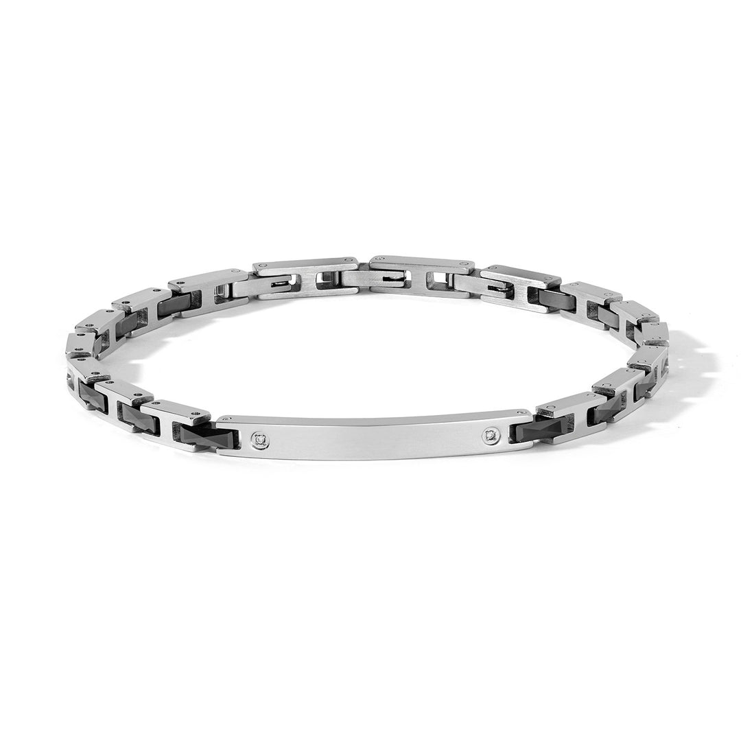 Comete Armband i stål, diamanter och keramik UBR1317