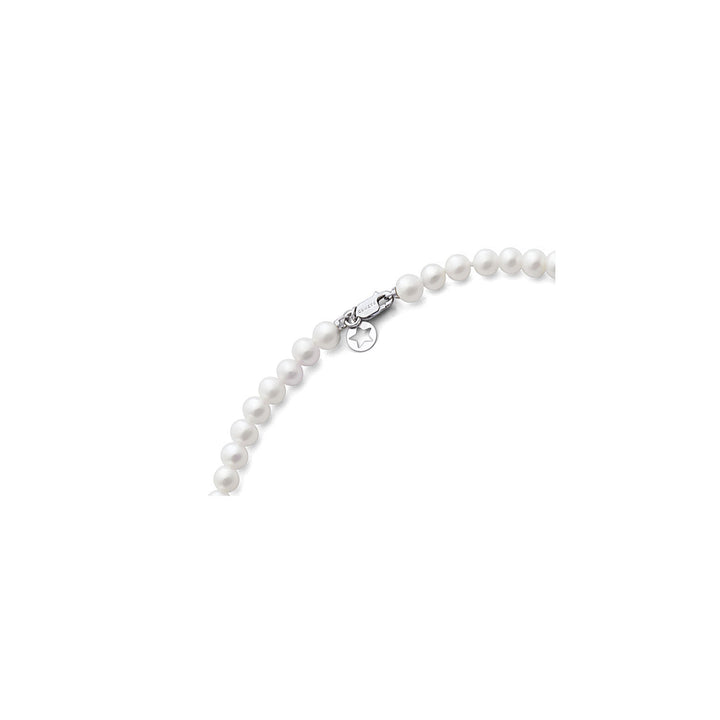 Comete Collana filo Perle in Oro 750‰ e Diamanti bianchi FWQ382