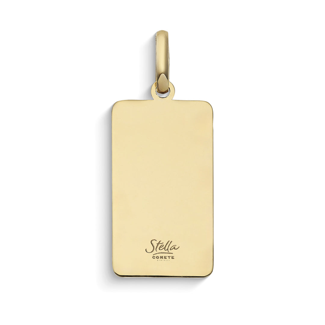Comete Ciondolo Equilibrio in Oro giallo 375‰ e smalto KCOB022