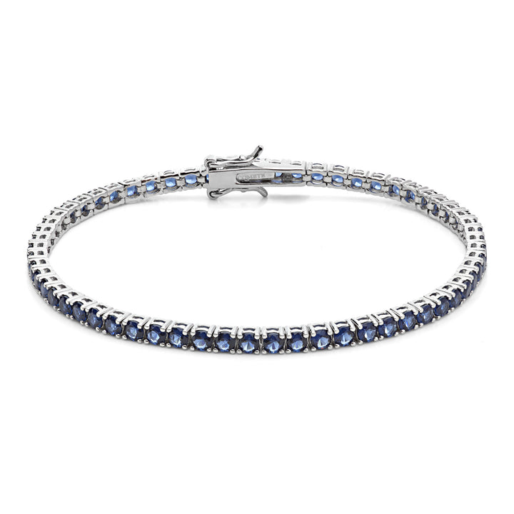 Comete Tennis in Argento 925‰ e zirconi blu UBR988M19