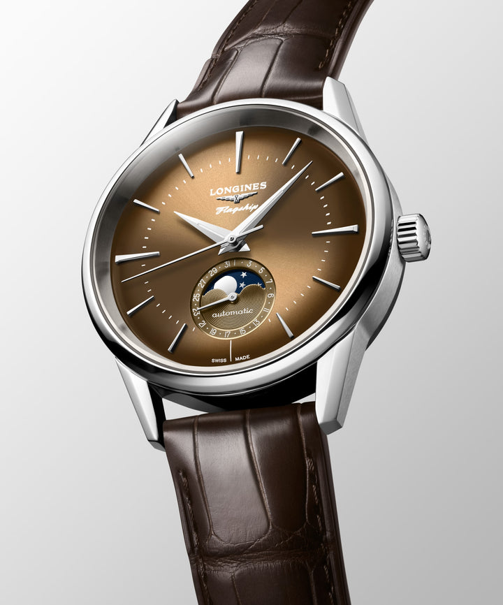 LONGINES – FLAGSKEPPSARV MÅNFAS – L4.815.4.62.2