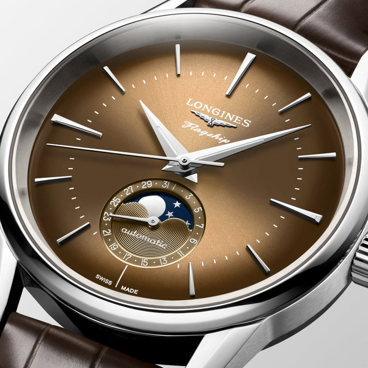 LONGINES – FLAGSKEPPSARV MÅNFAS – L4.815.4.62.2