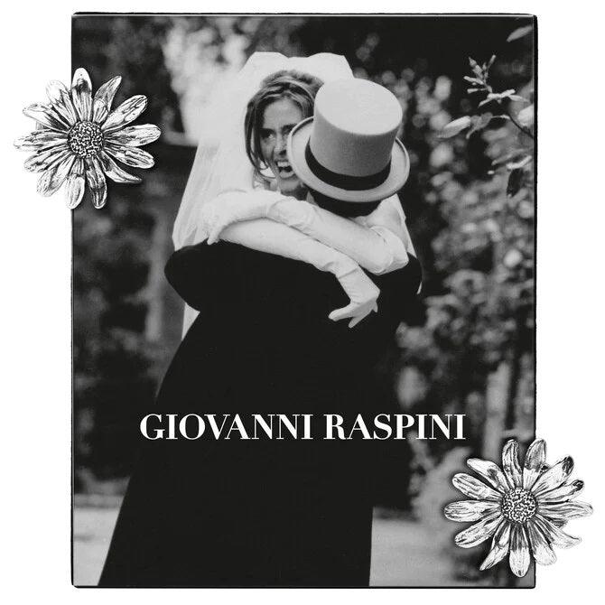 Giovanni Raspini cornice Clip Margherite vetro 16x20cm argento 925 2056 - Capodagli 1937