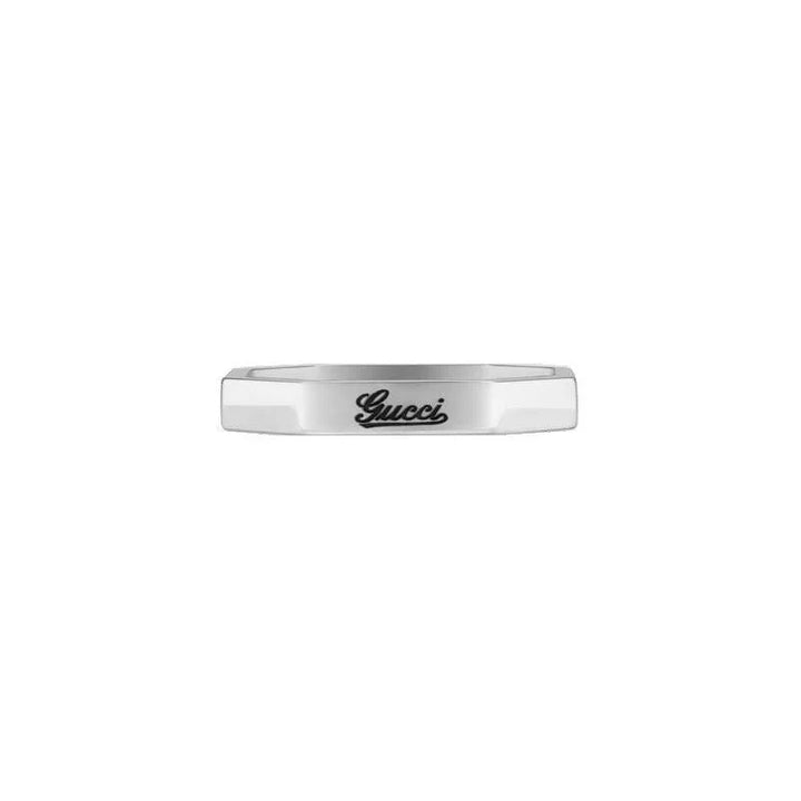 Anillo Gucci en oro blanco de 18 quilates talla 24 201946 J8500 9000