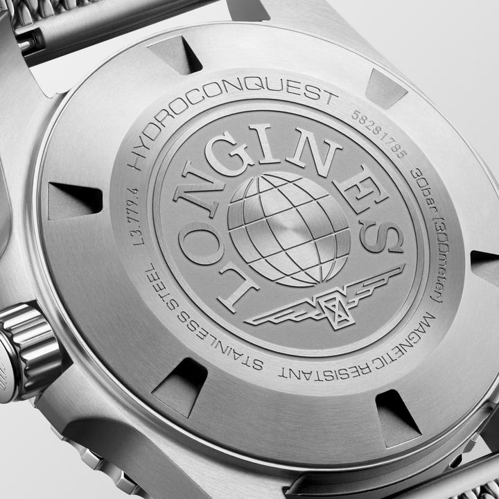 Relógio Longines Hydroconquest 39 mm azul automático aço L3.779.4.99.6