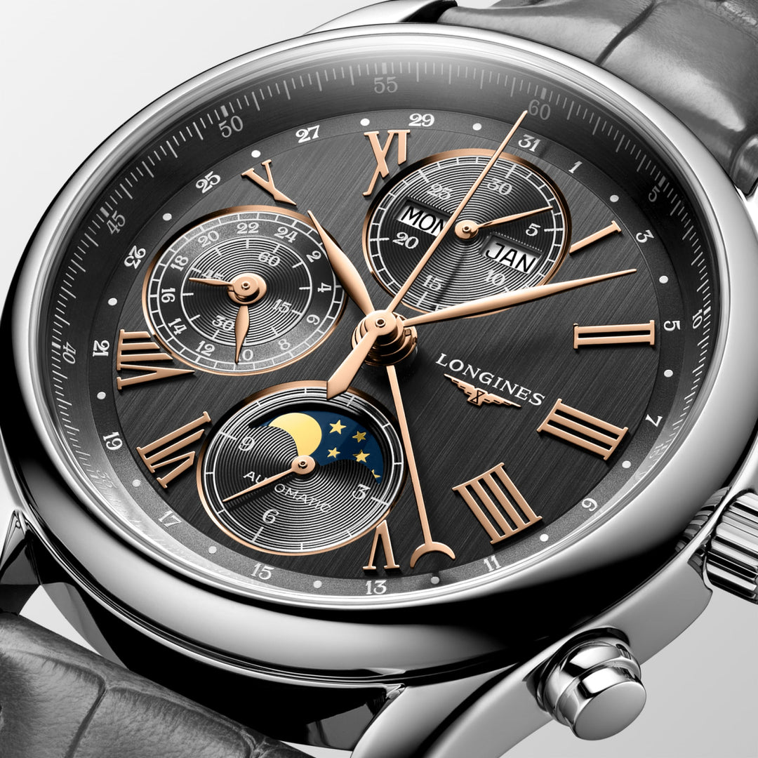 LONGINES – LONGINES MASTER COLLECTION CHRONO MOONPHAZ – L2.673.4.61.2