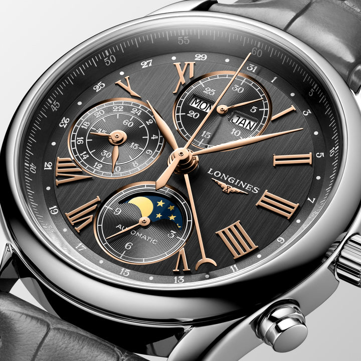LONGINES – LONGINES MASTER COLLECTION CHRONO MOONPHAZ – L2.673.4.61.2