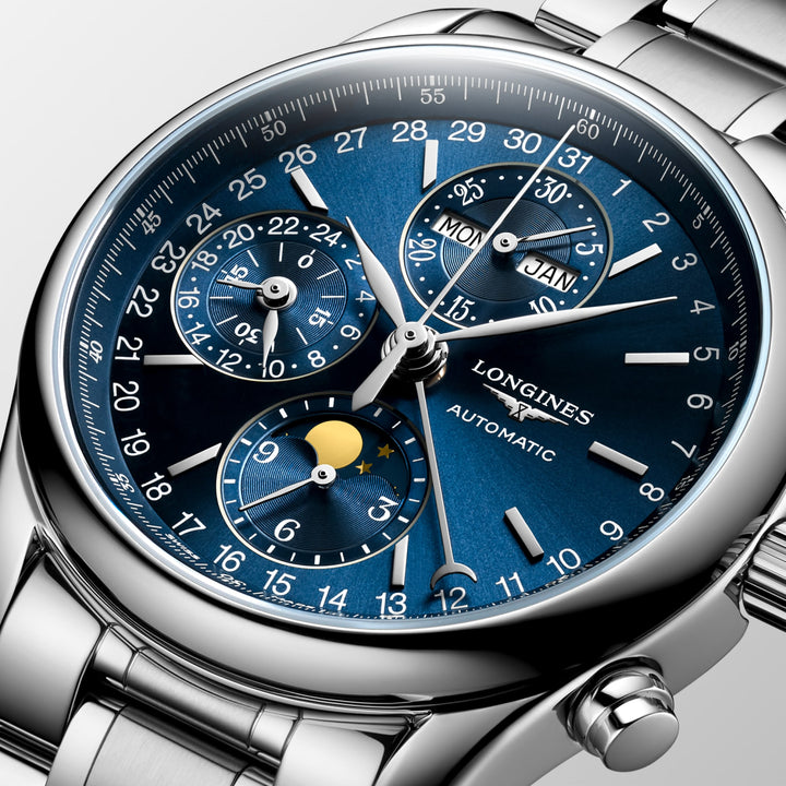 LONGINES – A LONGINES MASTER COLLECTION CHRONO MOONPHASE – L2.673.4.92.6