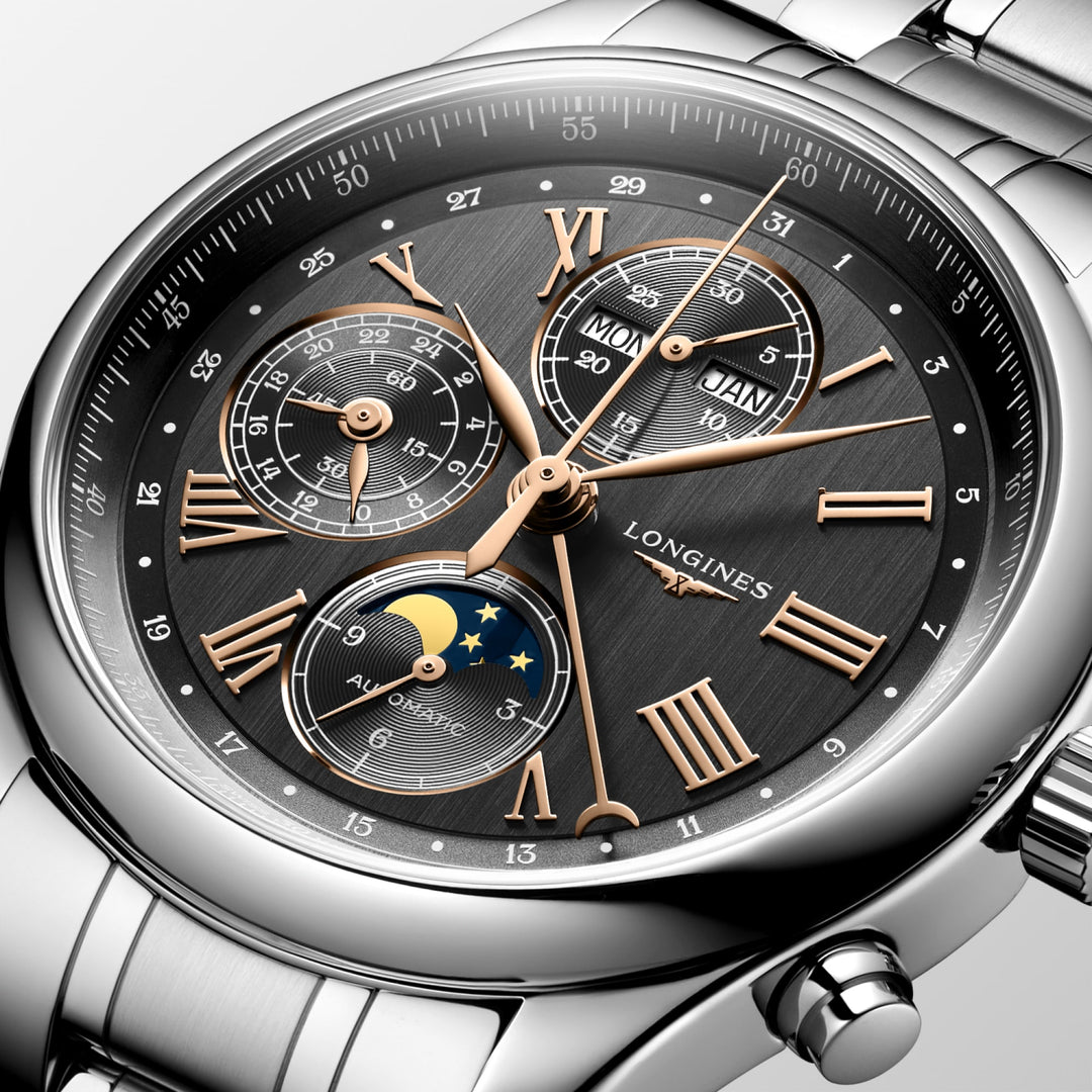 LONGINES – LONGINES MASTER COLLECTION CHRONO MOONPHASE – L2.773.4.61.6