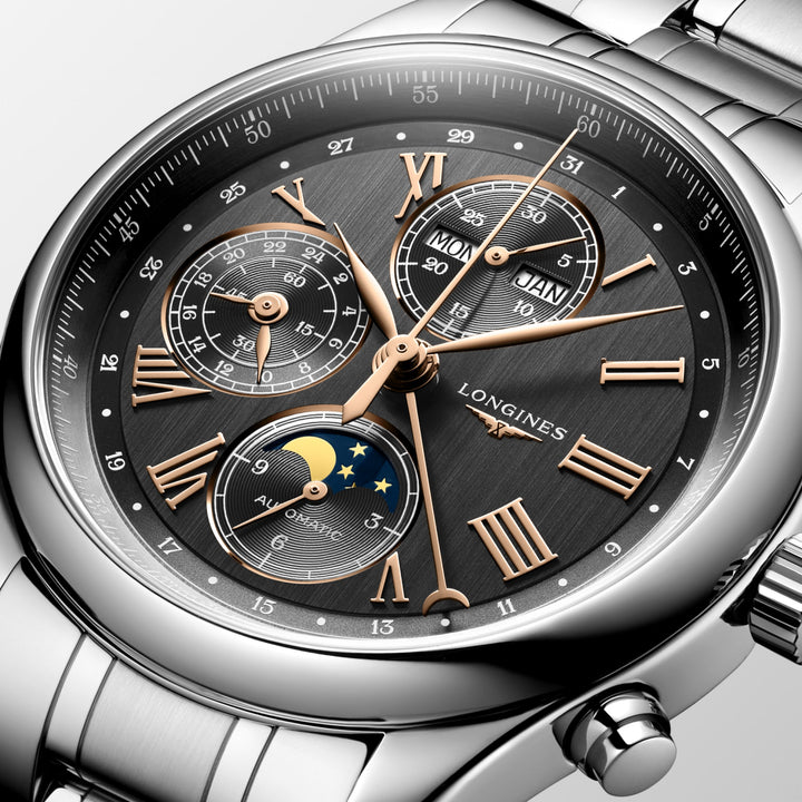 LONGINES – LONGINES MASTER COLLECTION CHRONO MOONPHASE – L2.773.4.61.6