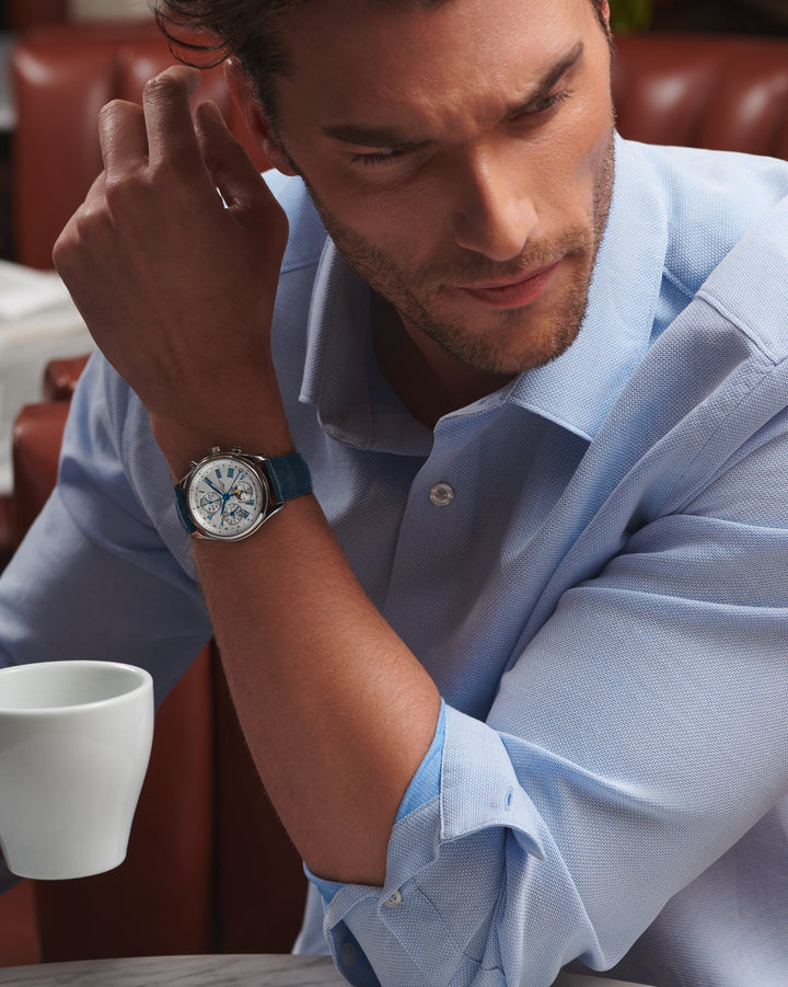 LONGINES – COLEÇÃO LONGINES MASTER CHRONO MOONPHASE – L2.773.4.71.2