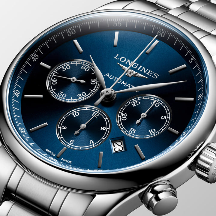 LONGINES – CRONÓGRAFO DA COLEÇÃO LONGINES MASTER – L2.859.4.92.6