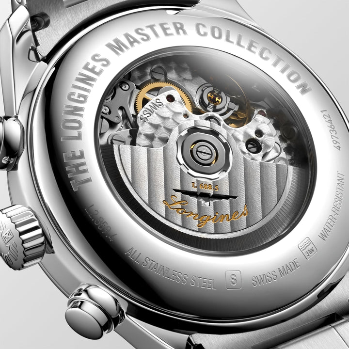 LONGINES – CRONÓGRAFO DA COLEÇÃO LONGINES MASTER – L2.859.4.92.6