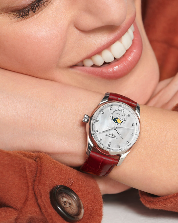 LONGINES – KOLEKCJA MASTER LONGINES MOONPHASE – L2.409.4.87.2