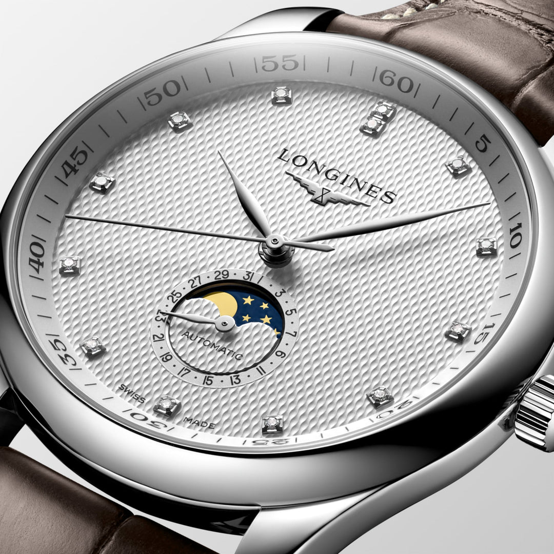 Longines orologio The Longines Master Collection Moonphase 42 mm L2.919.4.77.3