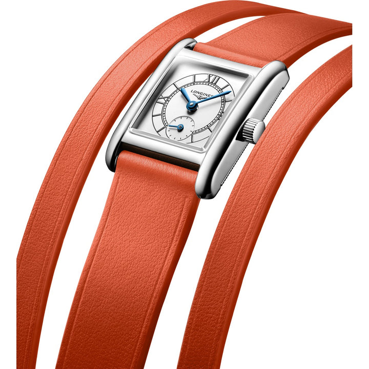 Longines Mini Dolcevita -kello 21,50x29,00 hopeakvartsiteräs L5.200.4.71.0