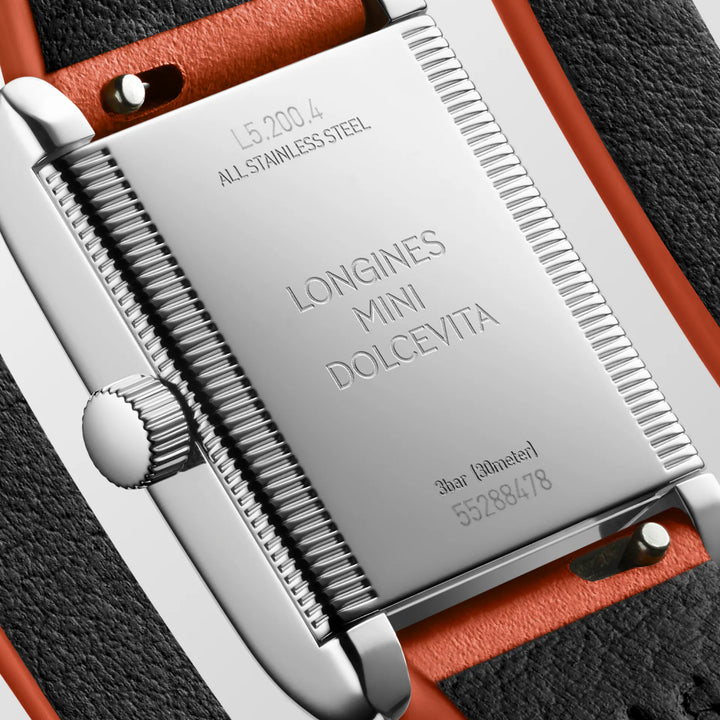 Longines Mini Dolcevita -kello 21,50x29,00 hopeakvartsiteräs L5.200.4.71.0