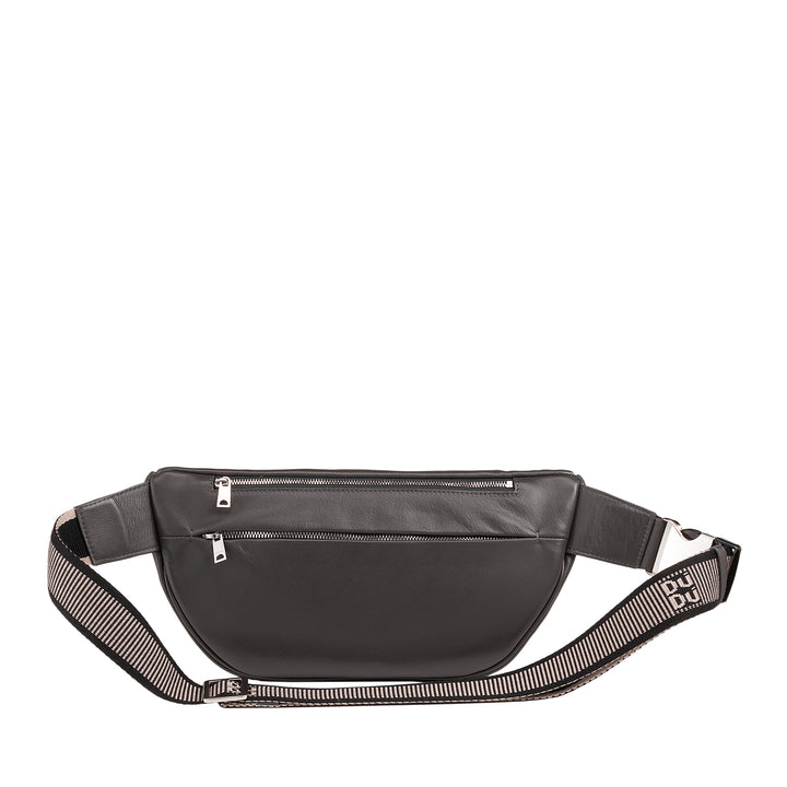 Sac à dos en cuir véritable pour femme avec courroie réglable, Design épuré Sac à dos spacieux élégant, 3 zips