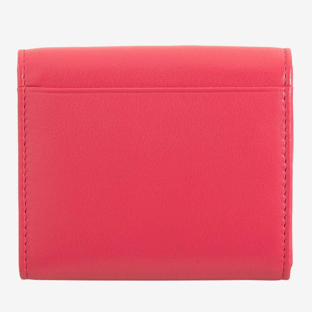 DUDU 미니 슬림 여성용 정품 가죽 지갑, 지퍼 동전 지갑, 버튼 클로저, 컴팩트 컬러 지갑