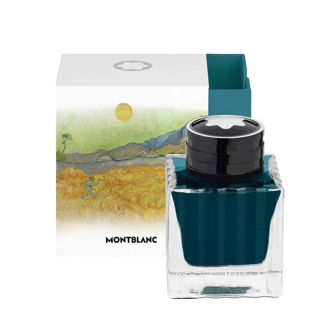 Montblanc boccetta d'inchiostro 50 ml Homage to Vincent Van Gogh turchese 130286 - Capodagli 1937