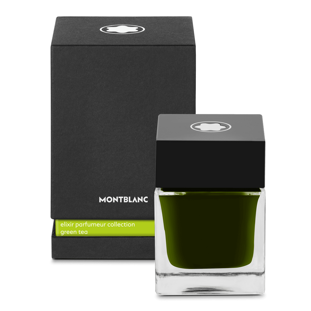 Montblanc boccetta d'inchiostro 50ml Elixir parfumeur profumo tè verde 130989 - Capodagli 1937