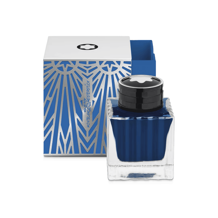 Montblanc boccetta d’inchiostro 50ml Meisterstück The Origin Collection blu 132940 - Capodagli 1937