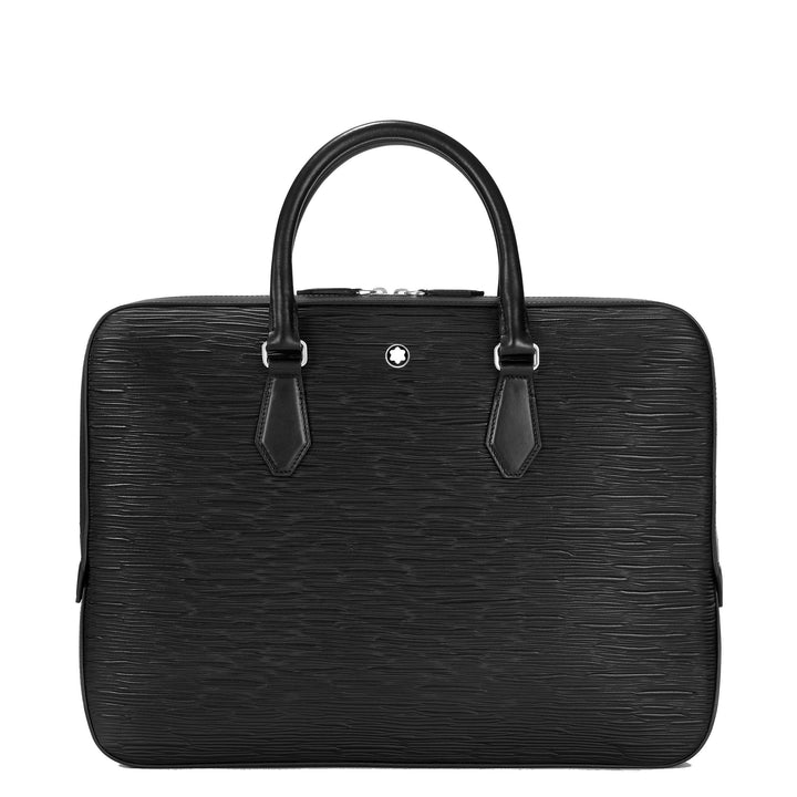 Montblanc borsa portadocumenti sottile Meisterstück 4810 nero 130912 - Capodagli 1937