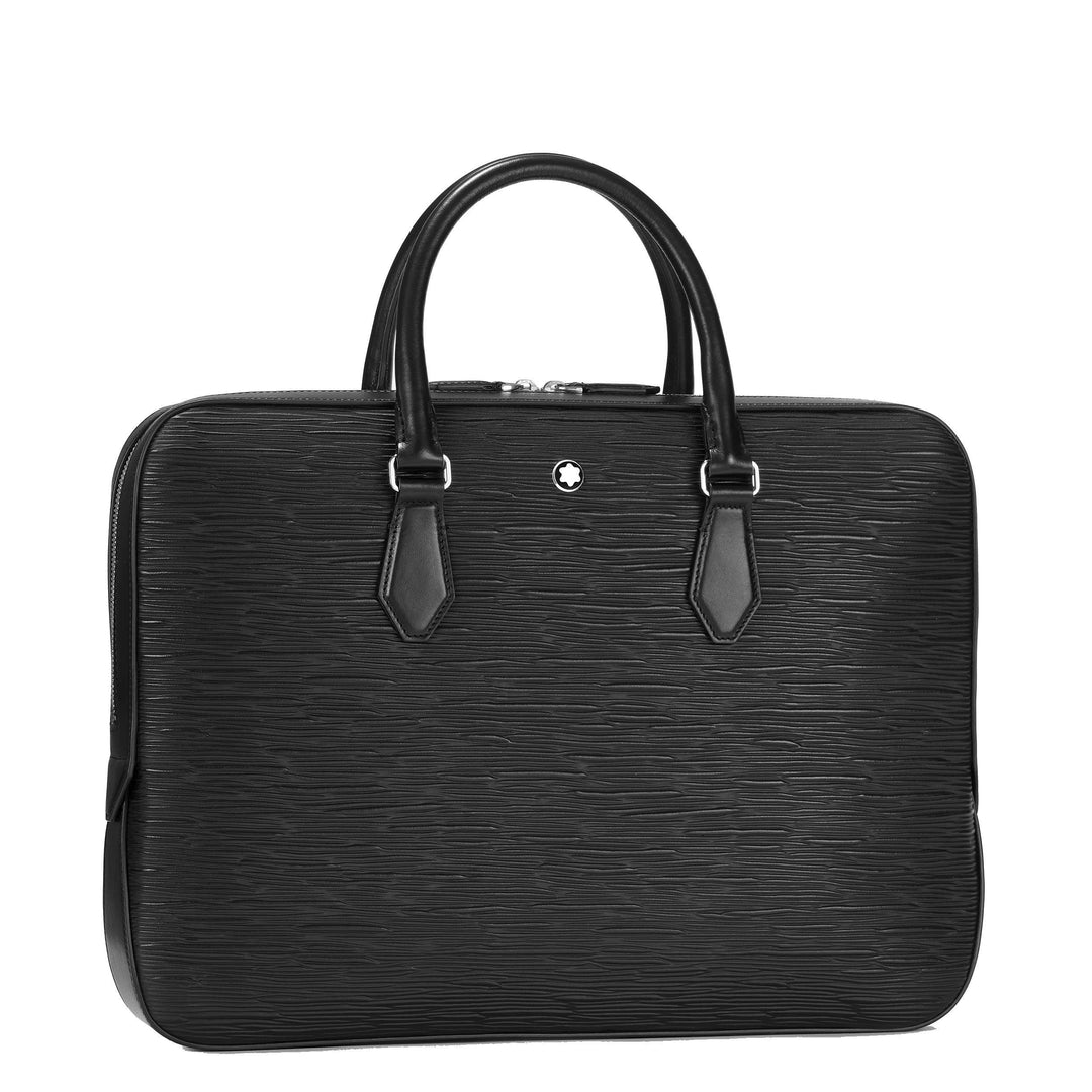 Montblanc borsa portadocumenti sottile Meisterstück 4810 nero