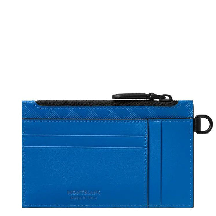 Montblanc porta carte a 8 scomparti tasca con cerniera Extreme 3.0 Atlantic Blue 130240 - Capodagli 1937