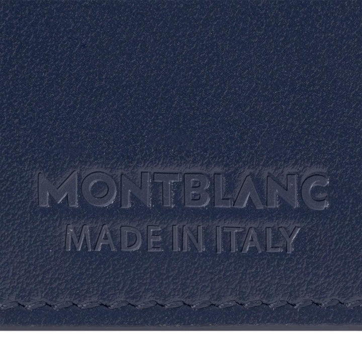 Montblanc portacarte Meisterstück 4cc Ink blue 131693 - Capodagli 1937