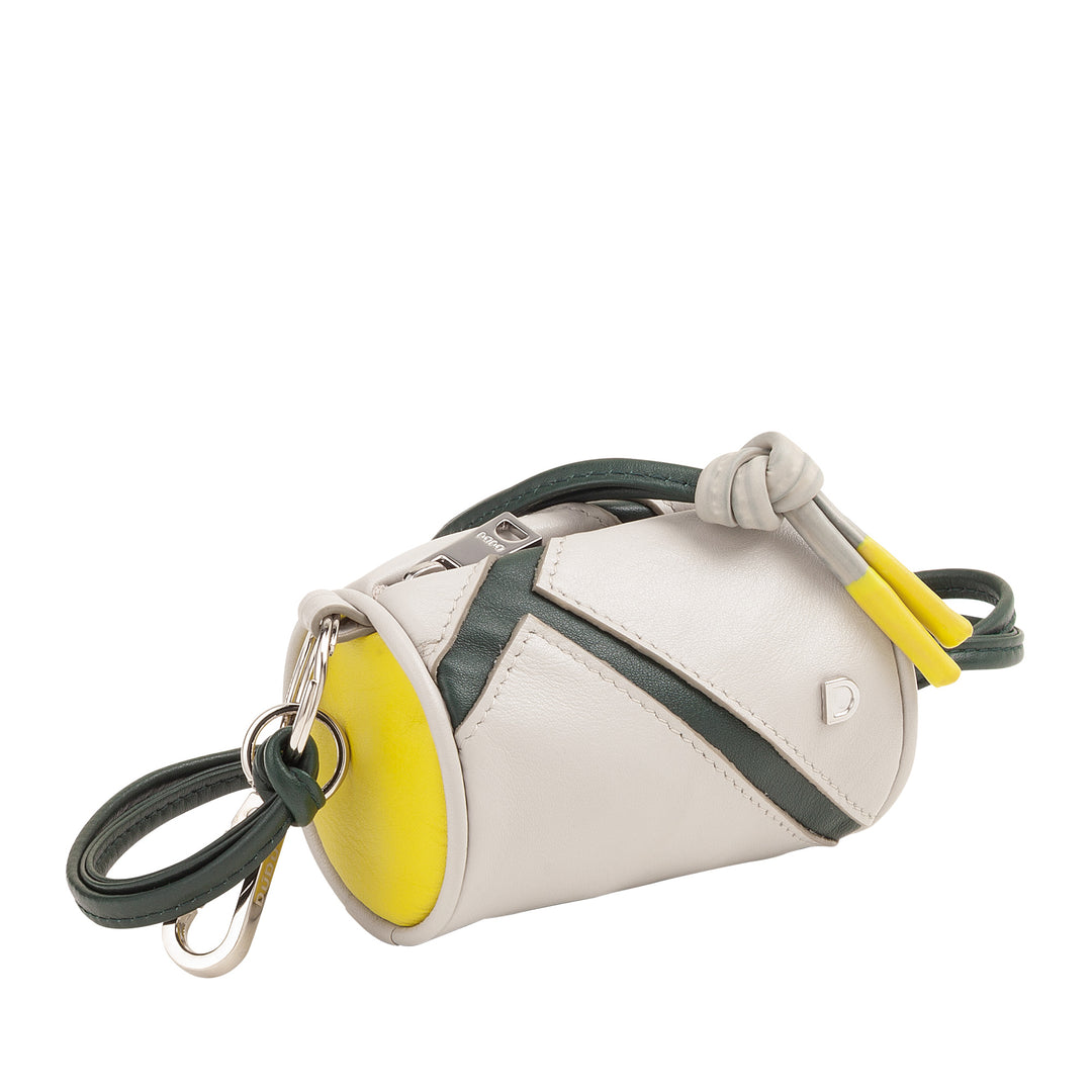 Dudu Case Porta AirPods AirPods Cuero con cremallera - Mini Bolsa Unisex con encaje, diseño de tenis deportivo, para llaves y monedas