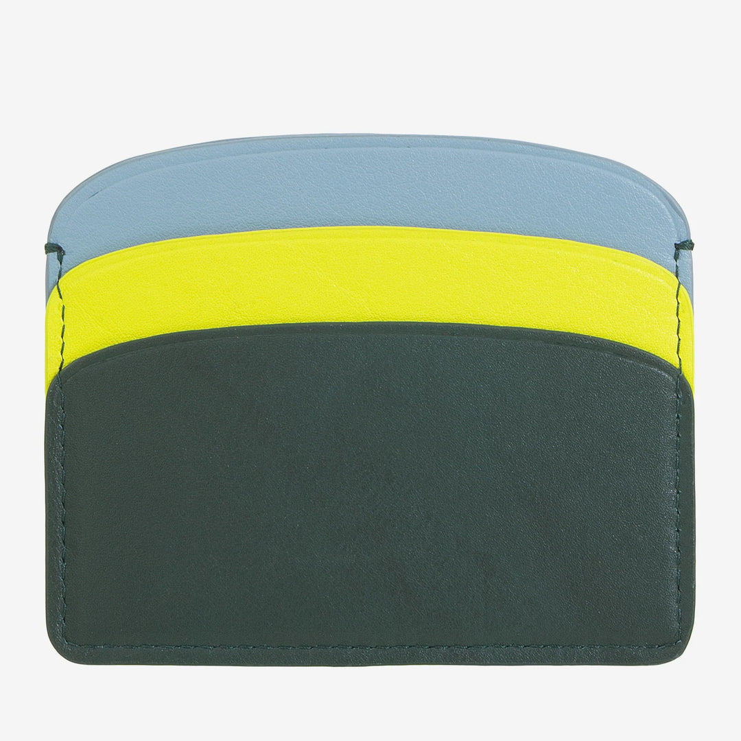 DUDU 软皮薄信用卡夹，卡夹，文件夹，口袋板，纤薄设计，色彩缤纷