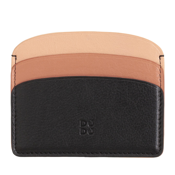 DUDU Credit Credit Cards in Soft Leather, Card holder, Document holder, Patie, Slim Design, Colored Design