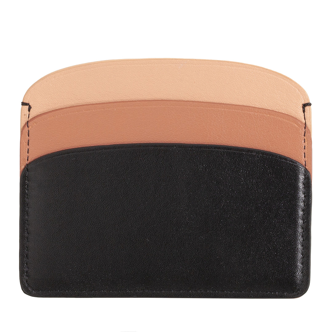 DUDU Credit Credit Cards in Soft Leather, Card holder, Document holder, Patie, Slim Design, Colored Design