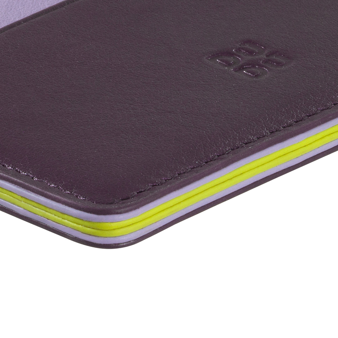 부드러운 가죽 소재의 DUDU 얇은 신용 카드 홀더, 카드 홀더, 문서 홀더, 포켓 플레이트, 슬림 디자인, 컬러풀