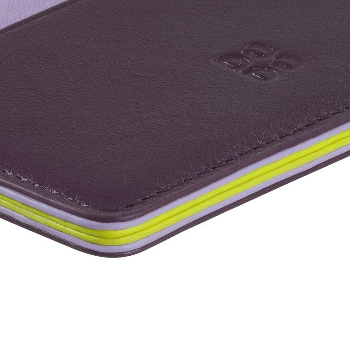 부드러운 가죽 소재의 DUDU 얇은 신용 카드 홀더, 카드 홀더, 문서 홀더, 포켓 플레이트, 슬림 디자인, 컬러풀