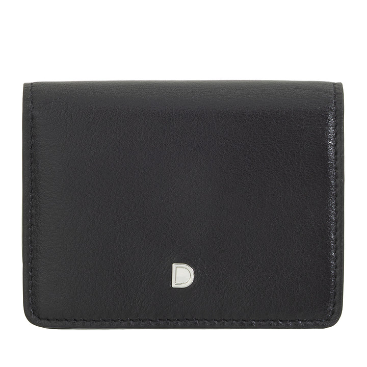 DUDU Carty -Karten in polarem Leder - Baress Männer kompakte Frau mit mehreren Fächern und Tastenverschluss