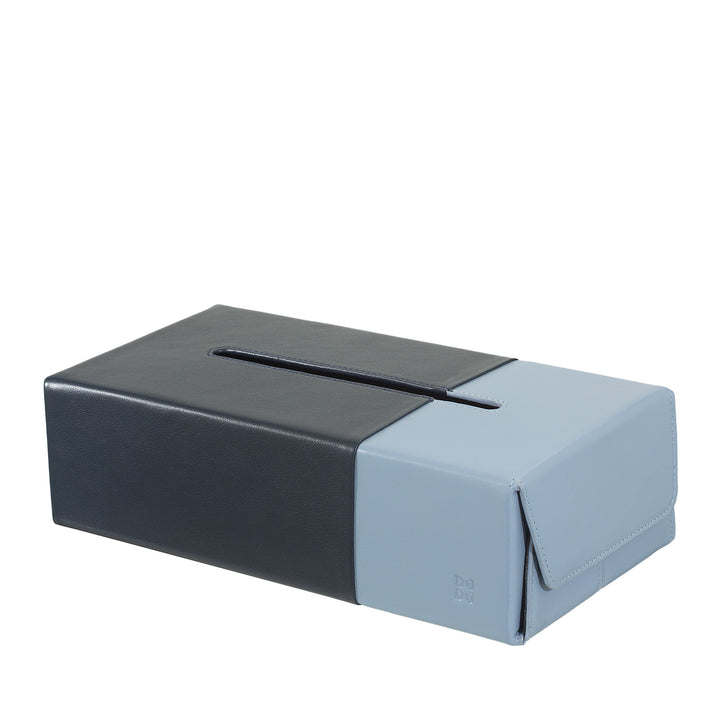 DUDU -Halterhalter in Real Two -Tone Nappa Leder - elegantes Tischdesign für Zuhause, Büro oder Studium - Moderner Stil