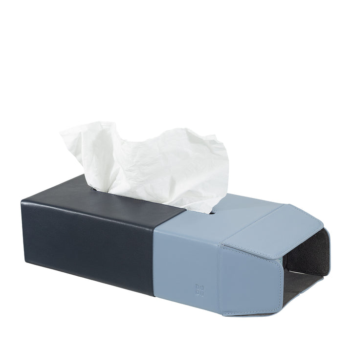 DUDU -Halterhalter in Real Two -Tone Nappa Leder - elegantes Tischdesign für Zuhause, Büro oder Studium - Moderner Stil