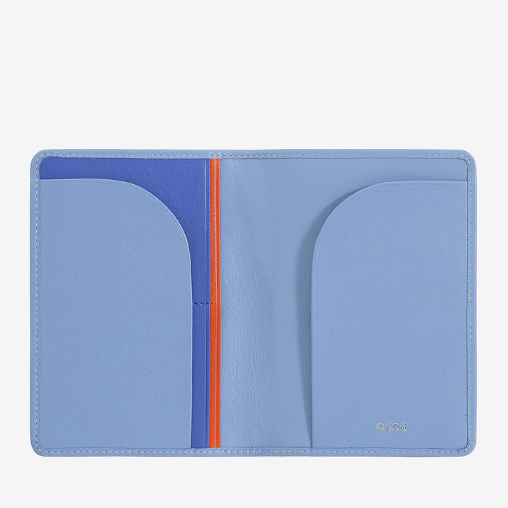 DUDU Étui porte-passeport en cuir de voyage avec protection RFID et porte-carte de crédit