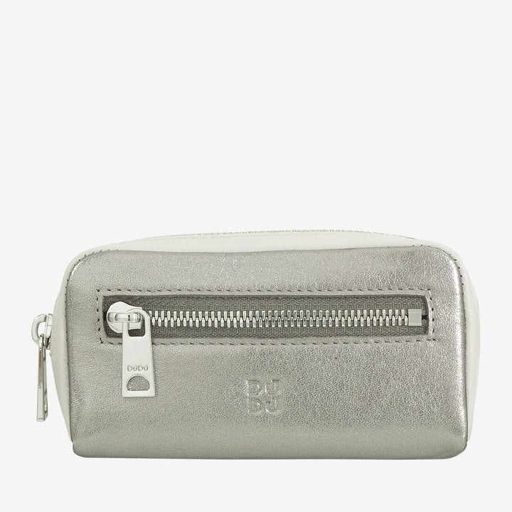 DUDU 彩色男女通用真皮小牛皮钥匙圈