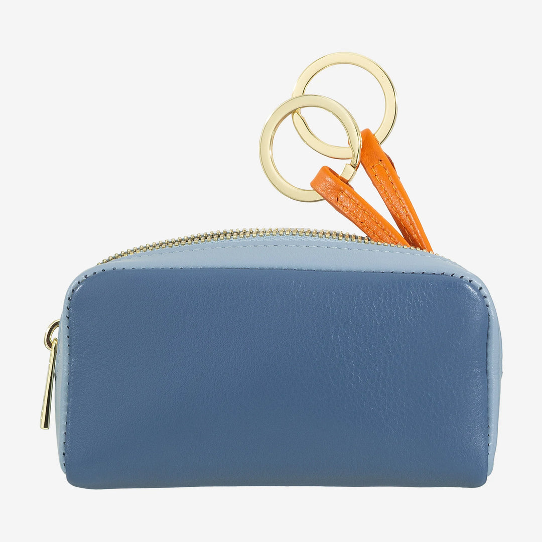 DUDU 천연 송아지 가죽 소재의 컬러풀한 유니섹스 키링