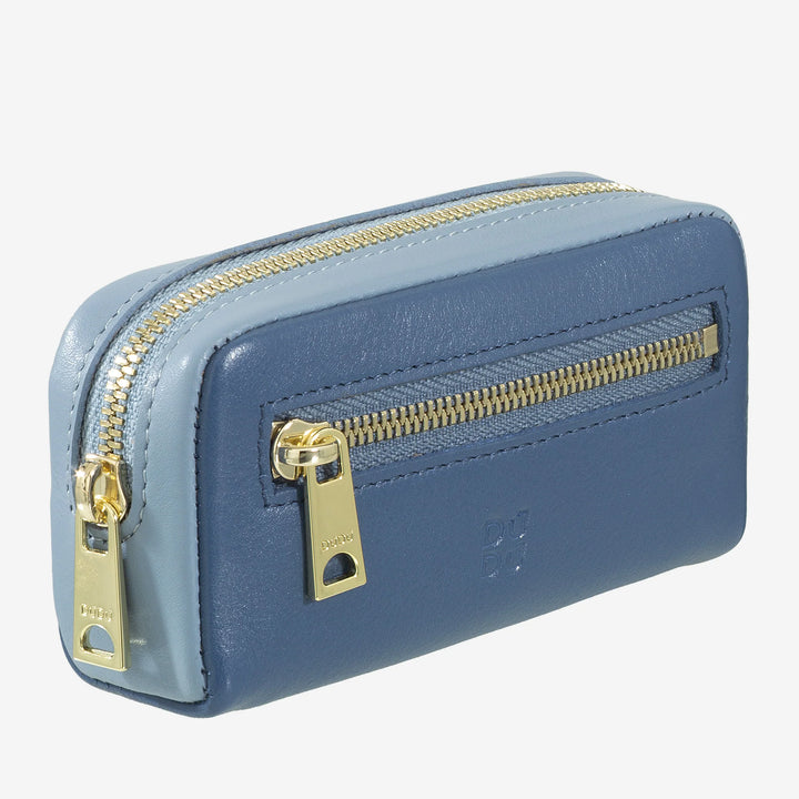 DUDU 천연 송아지 가죽 소재의 컬러풀한 유니섹스 키링